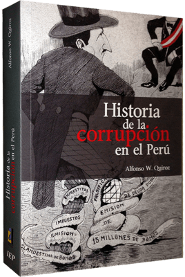 Carátula del libro Historia de la corrupción