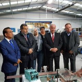 Die Firma NECON bekam Besuch aus Tumbes