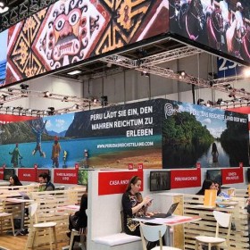 Einweihung des peruanischen Pavillons auf der ITB 2019