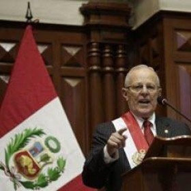 Pedro Pablo Kuczynski Regierungsrede © La Republica